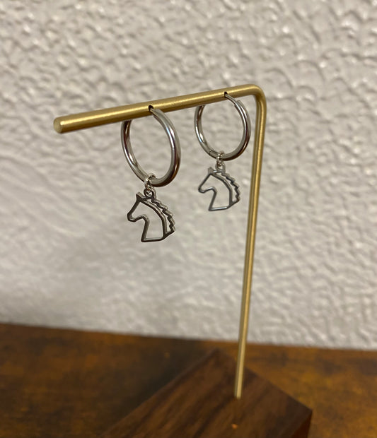 Earrings Horse